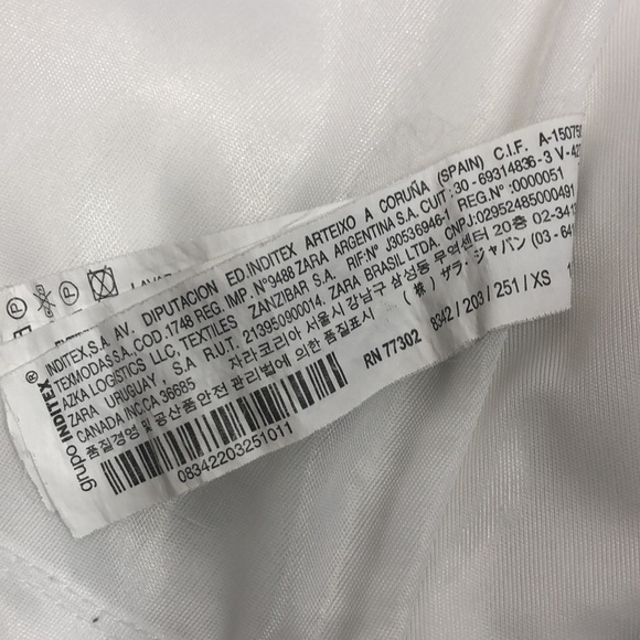 Zara Trafaluc top white - Picture 11 of 12